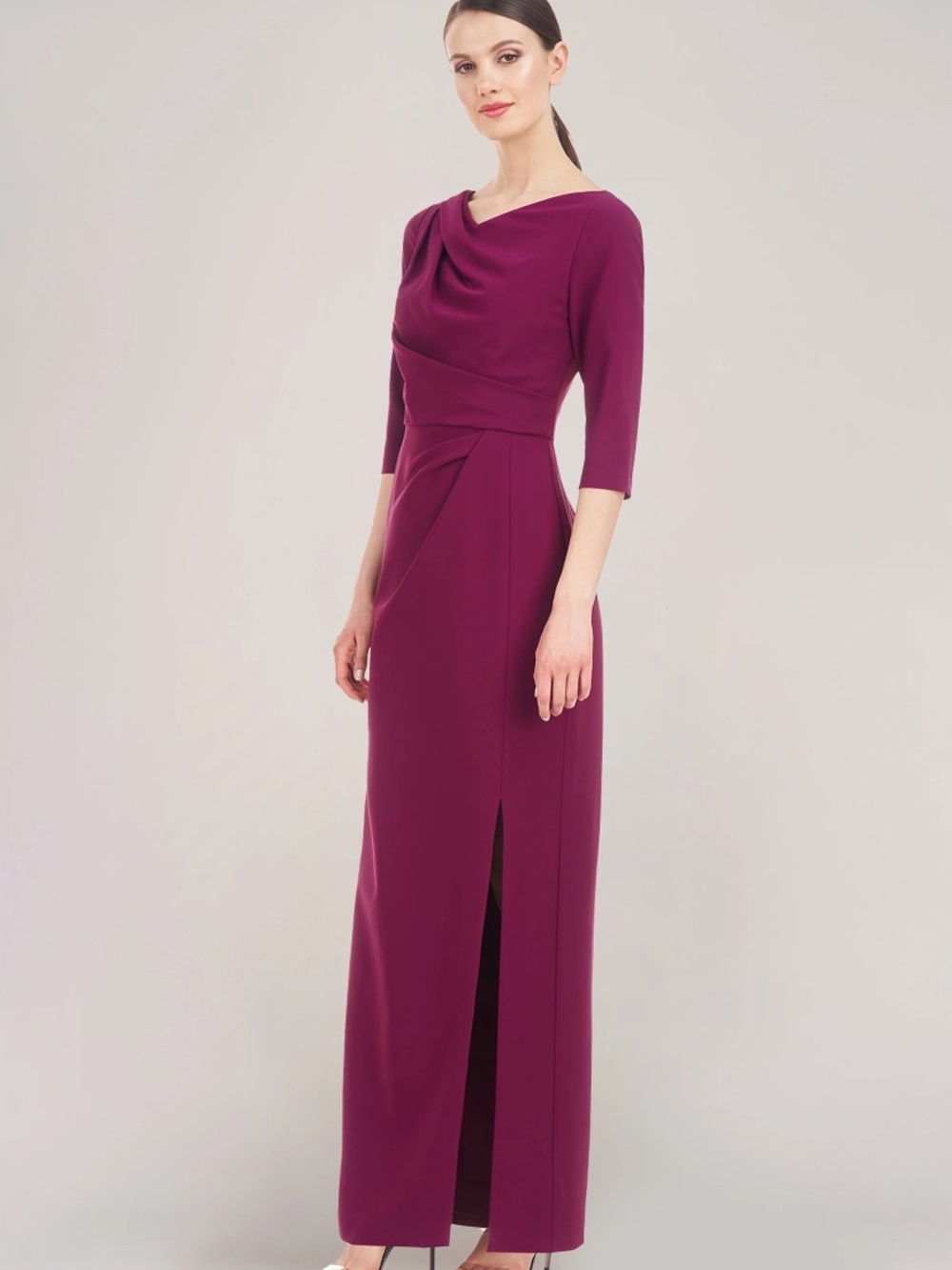 Margerite Column Gown 10p
